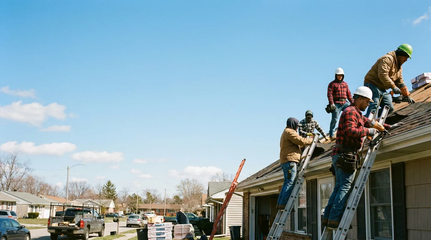 Roofing in Fall Creek, WI near me